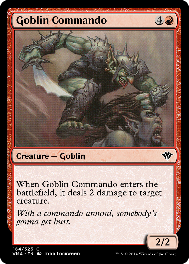 Goblin Commando  [Vintage Masters]