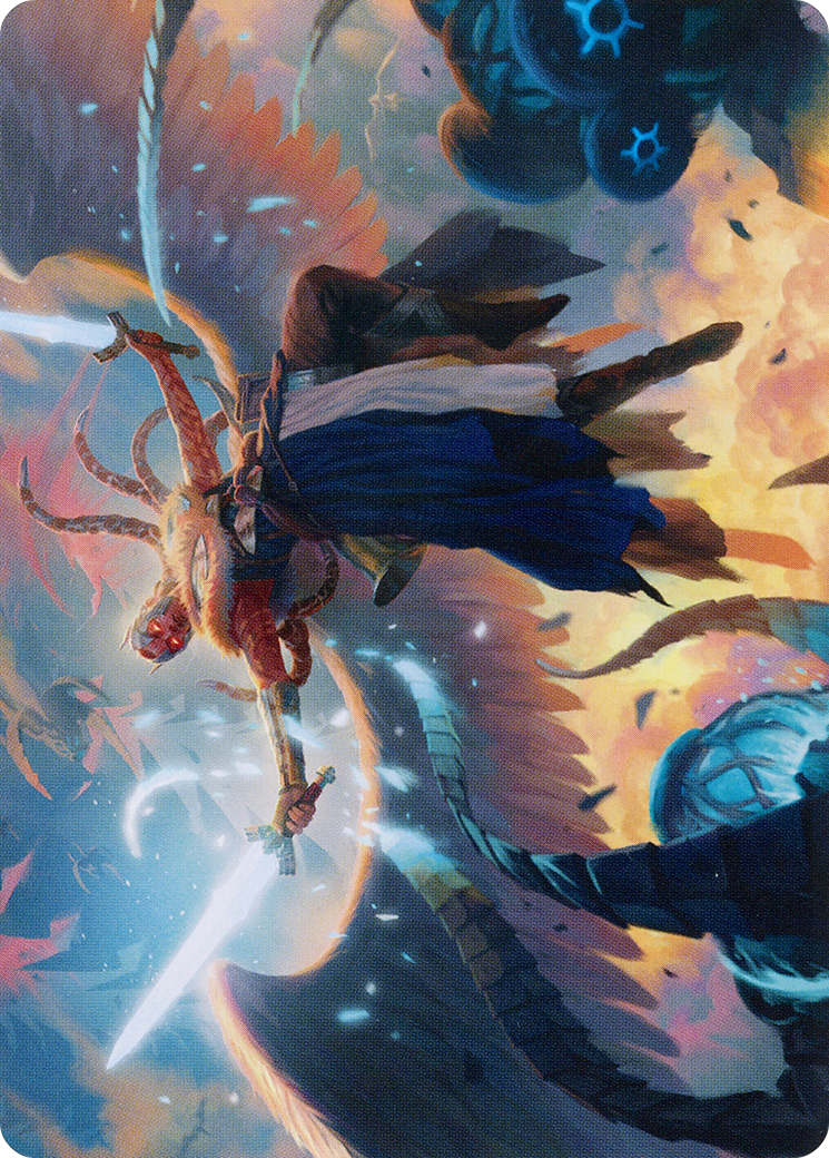 Boon-Bringer Valkyrie // Boon-Bringer Valkyrie  [March of the Machine Art Series] (Borderless) Foil