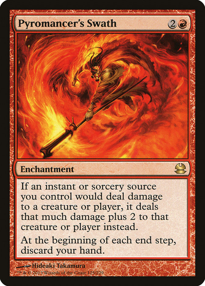 Pyromancer's Swath [Modern Masters] Foil