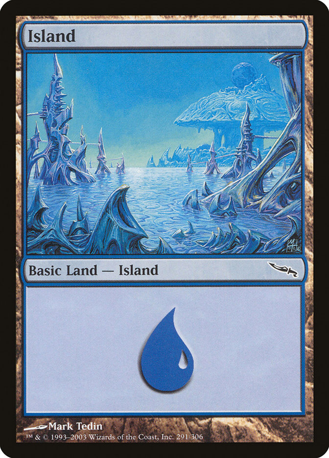 Island (291) [Mirrodin] Foil