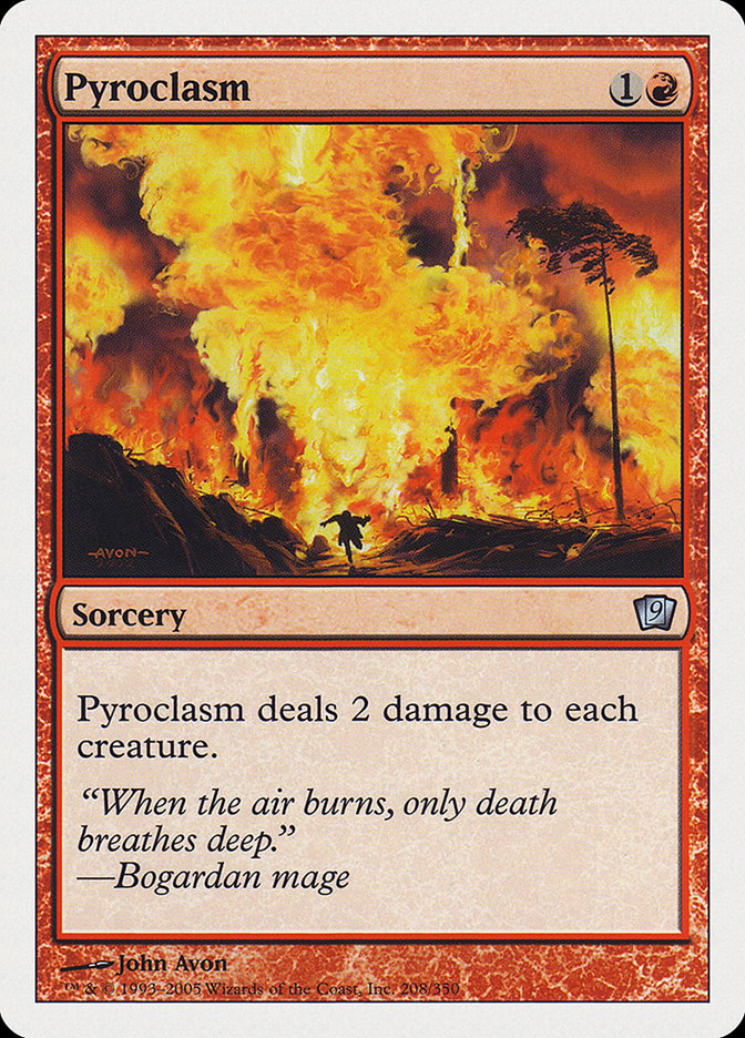 Pyroclasm [Ninth Edition] Foil