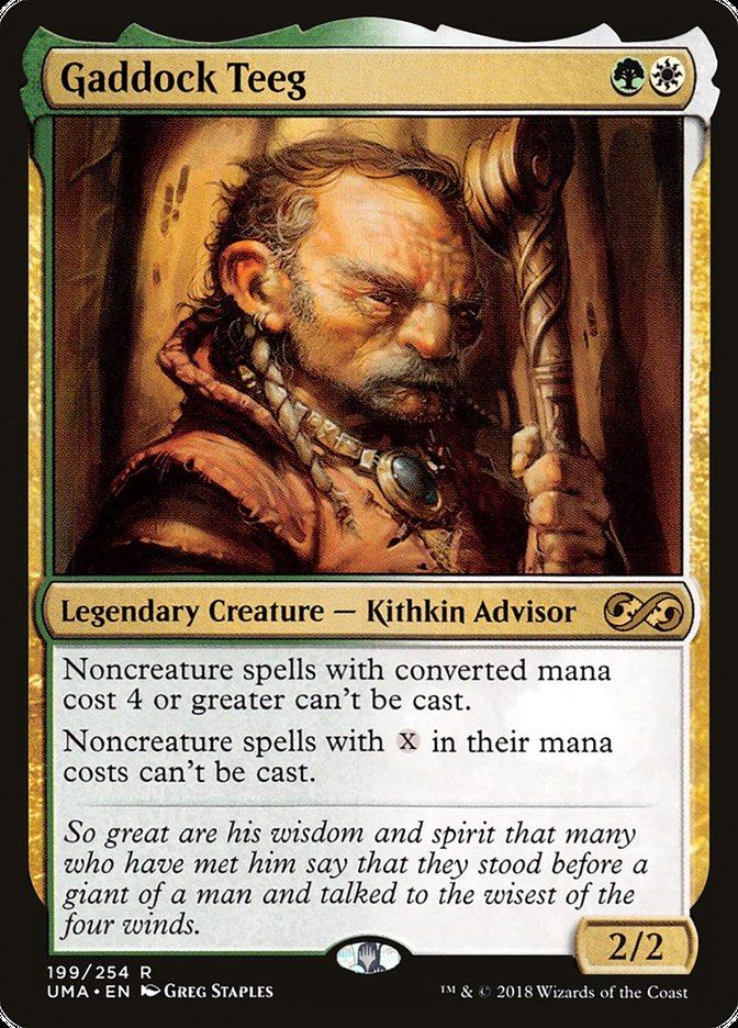 Gaddock Teeg [Ultimate Masters] Foil
