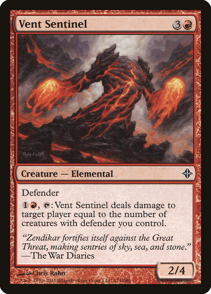 Vent Sentinel [Rise of the Eldrazi] Foil