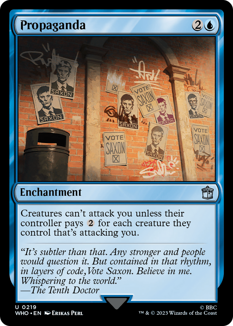 Propaganda [Doctor Who] Foil
