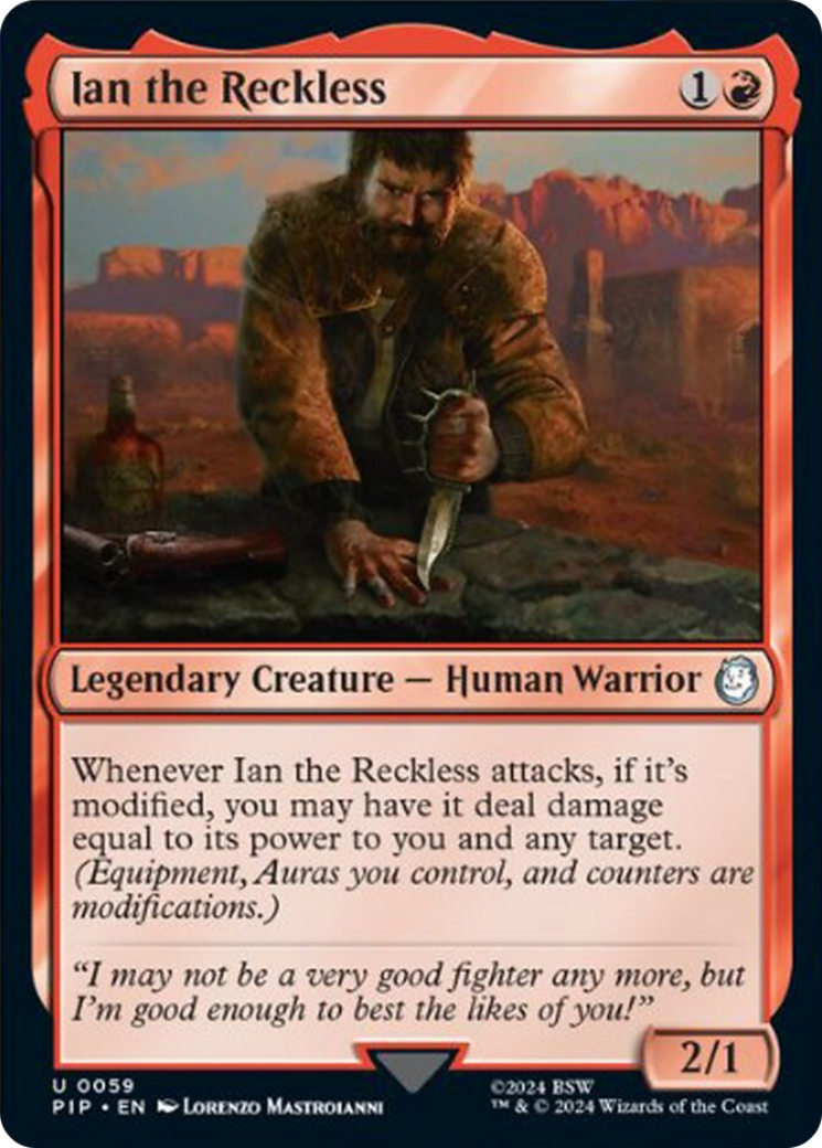 Ian the Reckless [Fallout] Foil