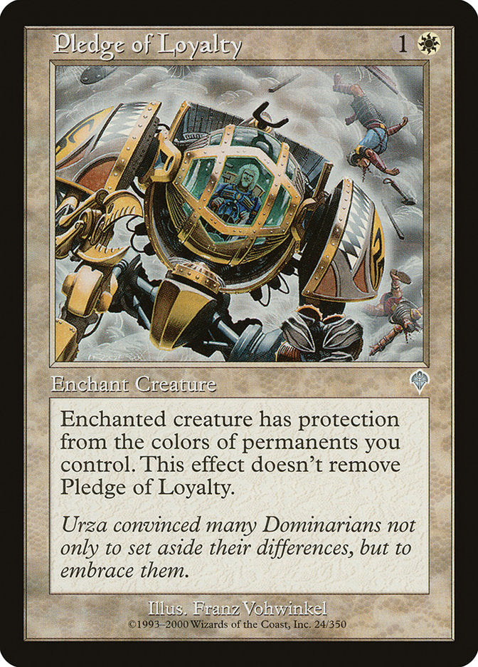 Pledge of Loyalty [Invasion] Foil