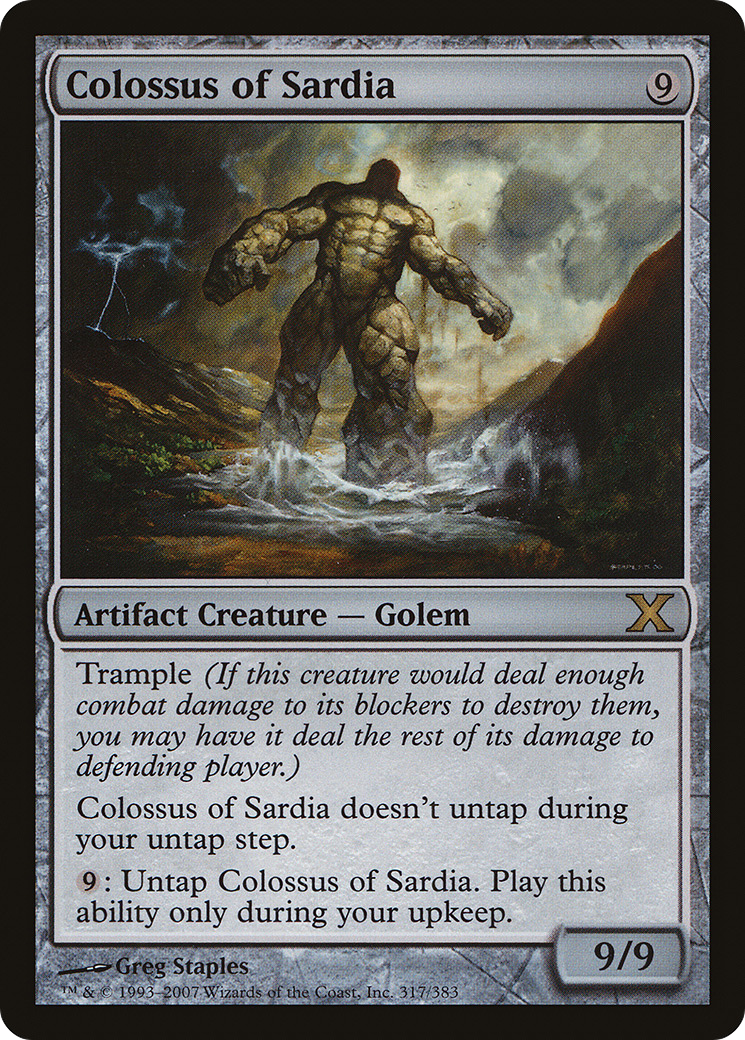Colossus of Sardia  [Tenth Edition]