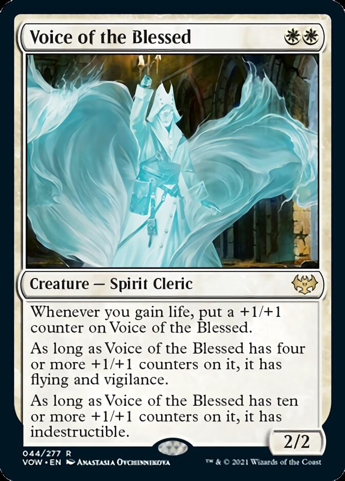 Voice of the Blessed [Innistrad: Crimson Vow] Foil