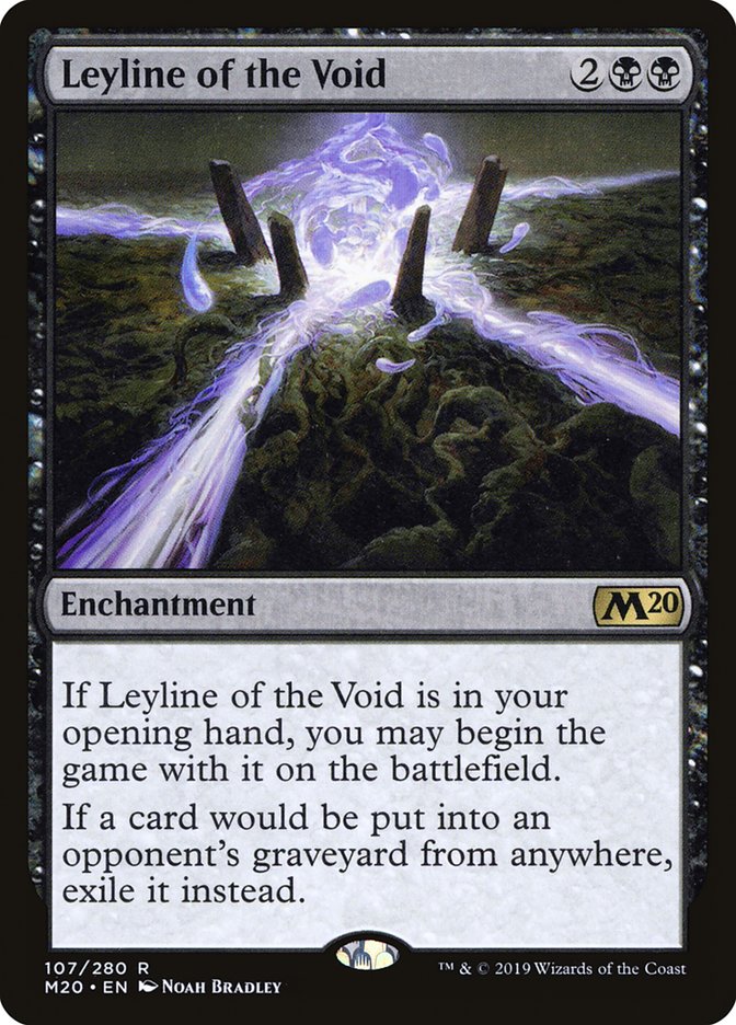 Leyline of the Void [Core Set 2020] Foil