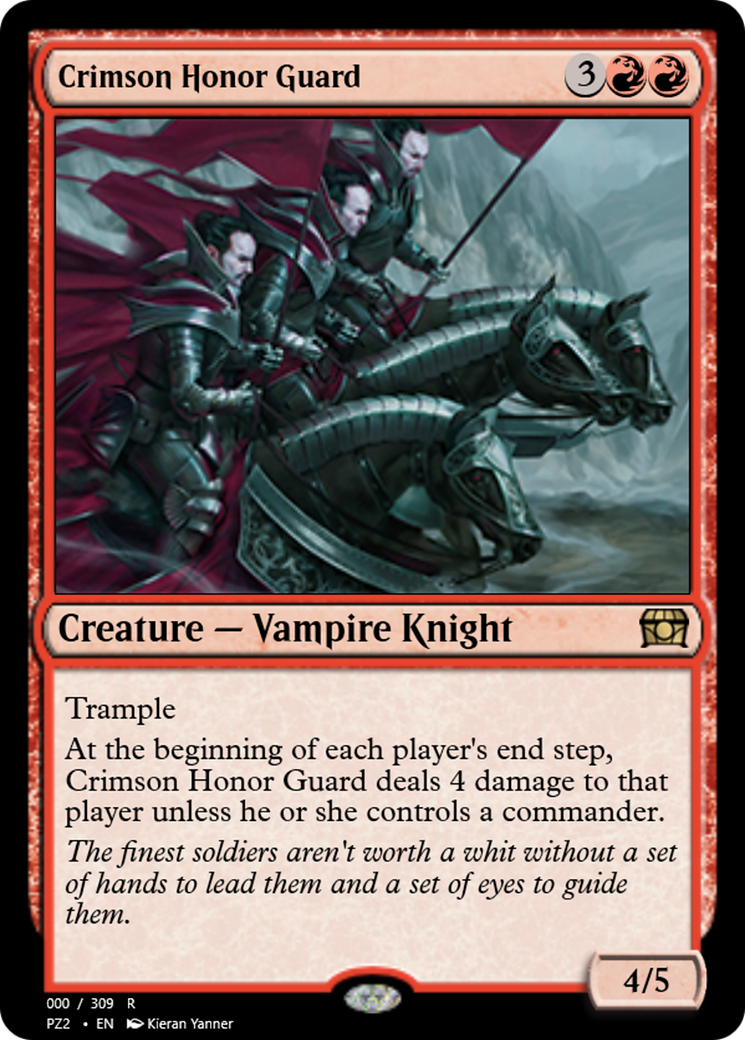 Crimson Honor Guard  [Treasure Chest] Foil