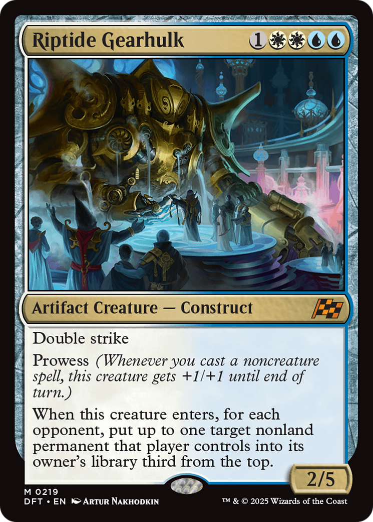 Riptide Gearhulk [Aetherdrift] Foil