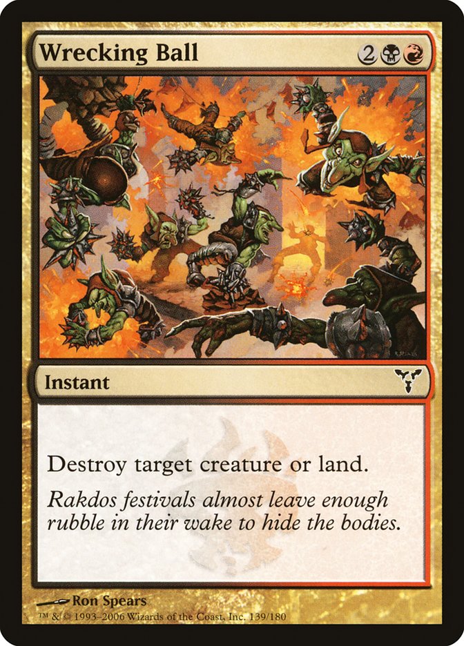 Wrecking Ball [Dissension] Foil