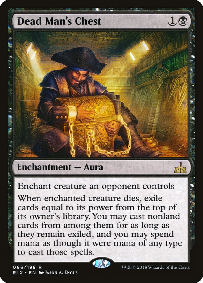 Dead Man's Chest [Rivals of Ixalan] Foil