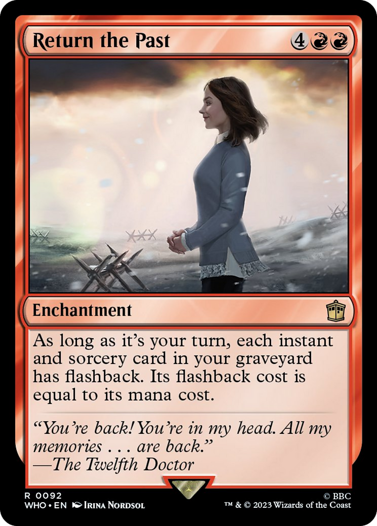 Return the Past [Doctor Who] Foil