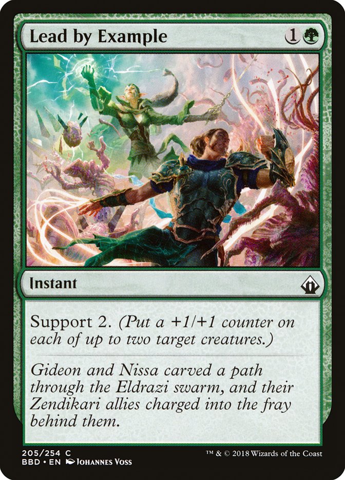 Lead by Example [Battlebond] Foil