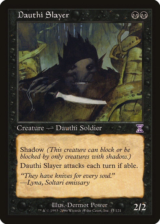 Dauthi Slayer [Time Spiral Timeshifted] Foil