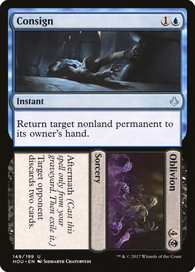 Consign // Oblivion [Hour of Devastation] Foil