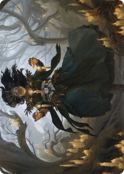 Candlegrove Witch // Candlegrove Witch  [Midnight Hunt Art Series] (Borderless) Foil