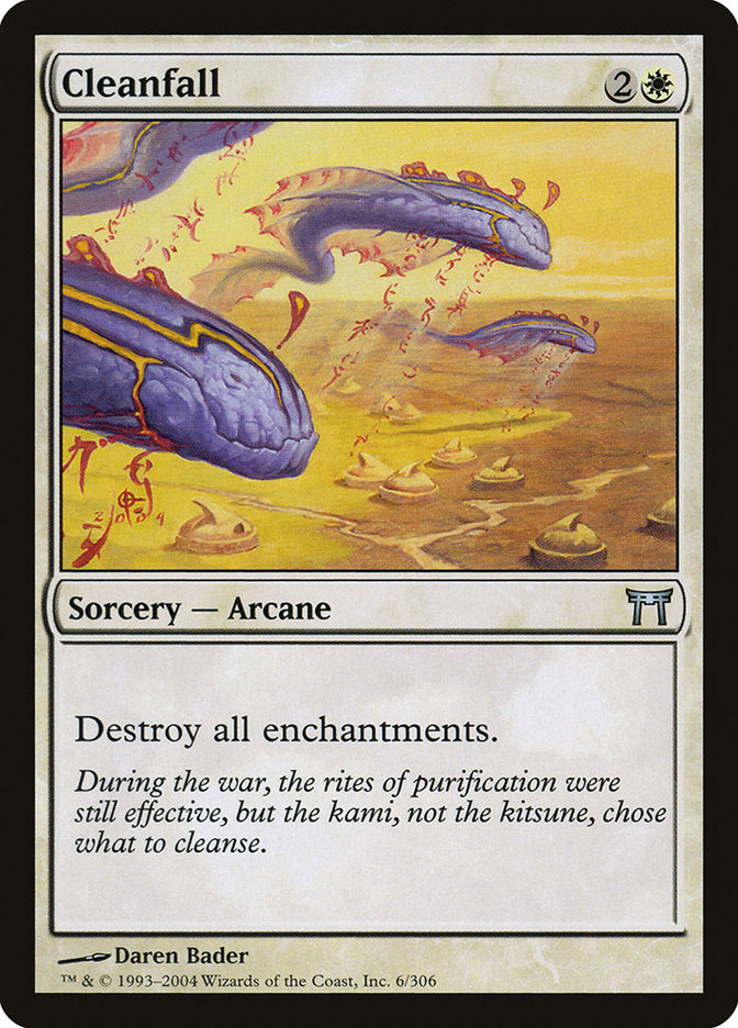 Cleanfall [Champions of Kamigawa] Foil