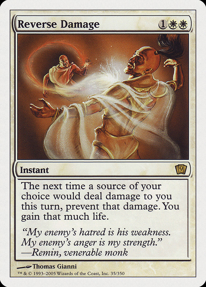 Reverse Damage [Ninth Edition] Foil