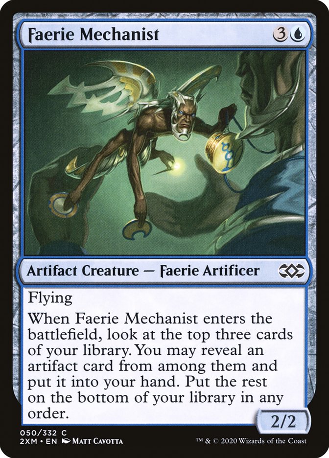 Faerie Mechanist [Double Masters] Foil