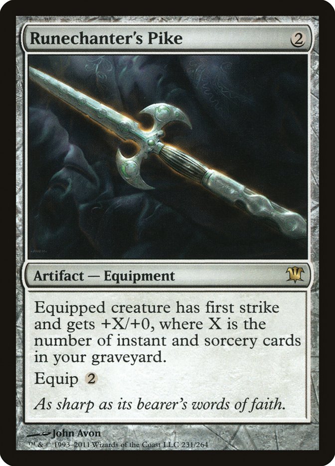 Runechanter's Pike [Innistrad] Foil