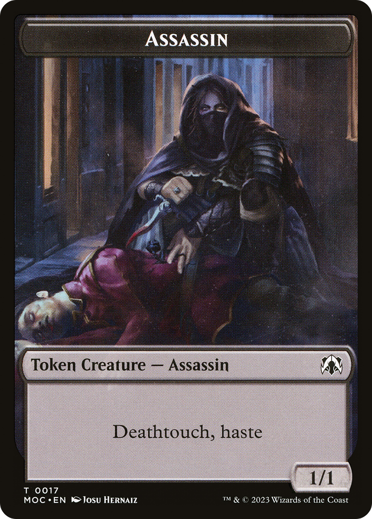 Assassin  [March of the Machine Commander Tokens]