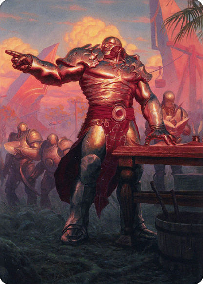 Karn, Living Legacy // Karn, Living Legacy  [Dominaria United Art Series] (Borderless)