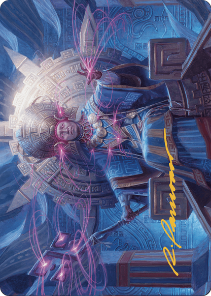 Akal Pakal, First Among Equals // Akal Pakal, First Among Equals  [The Lost Caverns of Ixalan Art Series] (Borderless) Foil