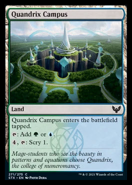 Quandrix Campus [Strixhaven: School of Mages] Foil