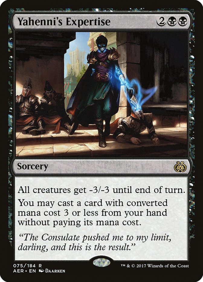 Yahenni's Expertise [Aether Revolt] Foil