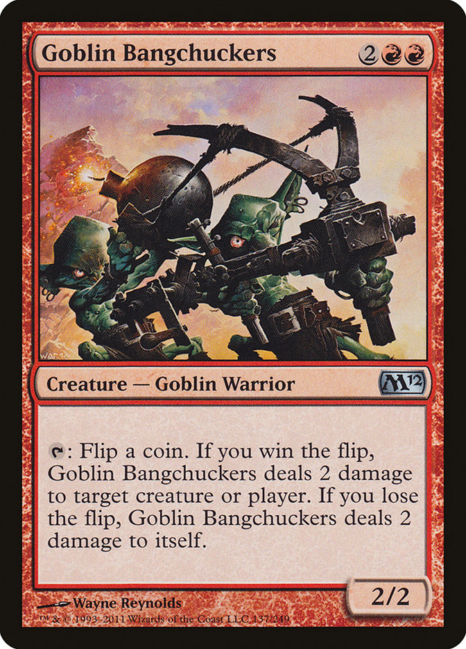 Goblin Bangchuckers [Magic 2012] Foil