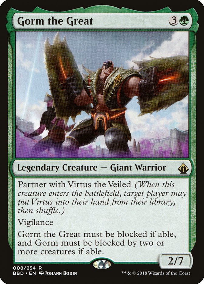 Gorm the Great [Battlebond] Foil