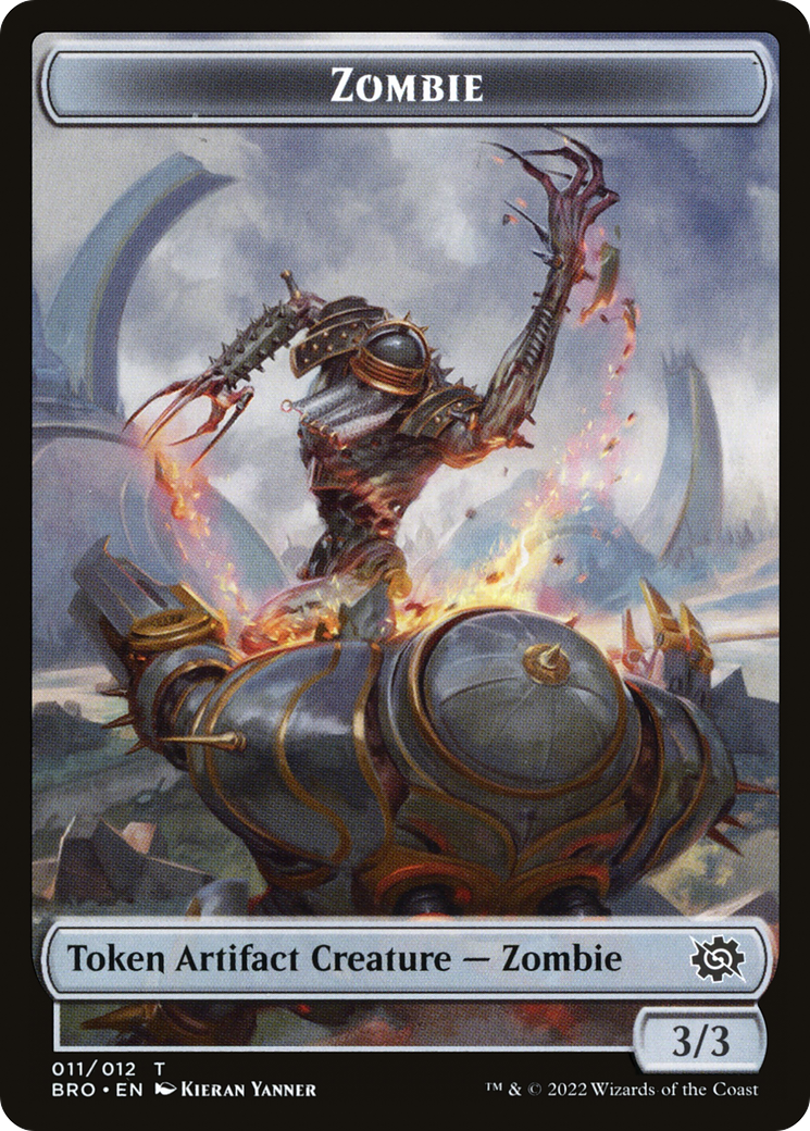 Zombie  [The Brothers' War Tokens]