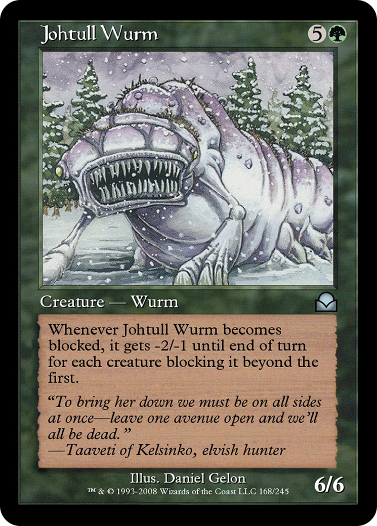 Johtull Wurm  [Masters Edition II] Foil