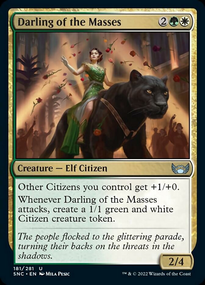 Darling of the Masses [Streets of New Capenna] Foil