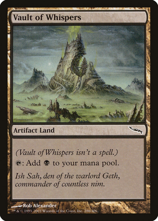 Vault of Whispers [Mirrodin] Foil