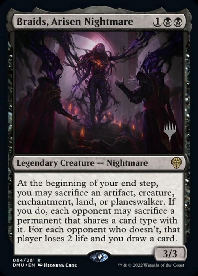 Braids, Arisen Nightmare (Promo Pack) [Dominaria United Promos] Foil