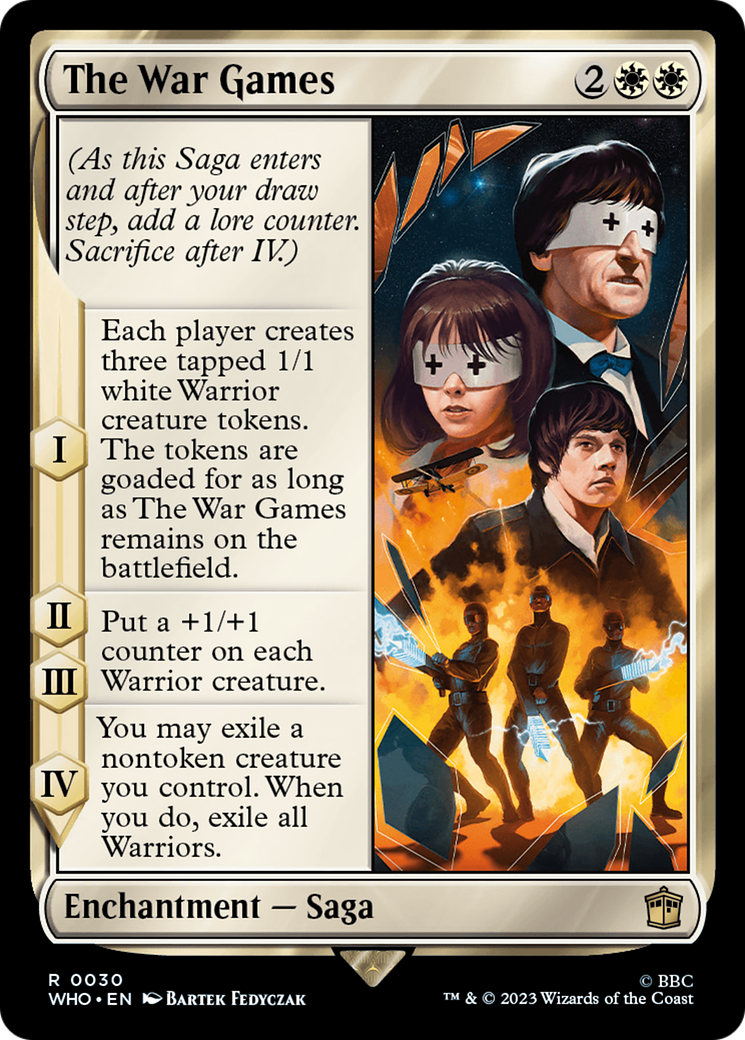 The War Games [Doctor Who] Foil