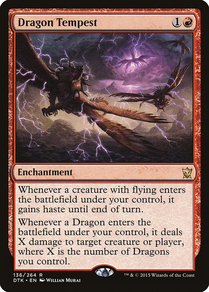 Dragon Tempest [Dragons of Tarkir] Foil
