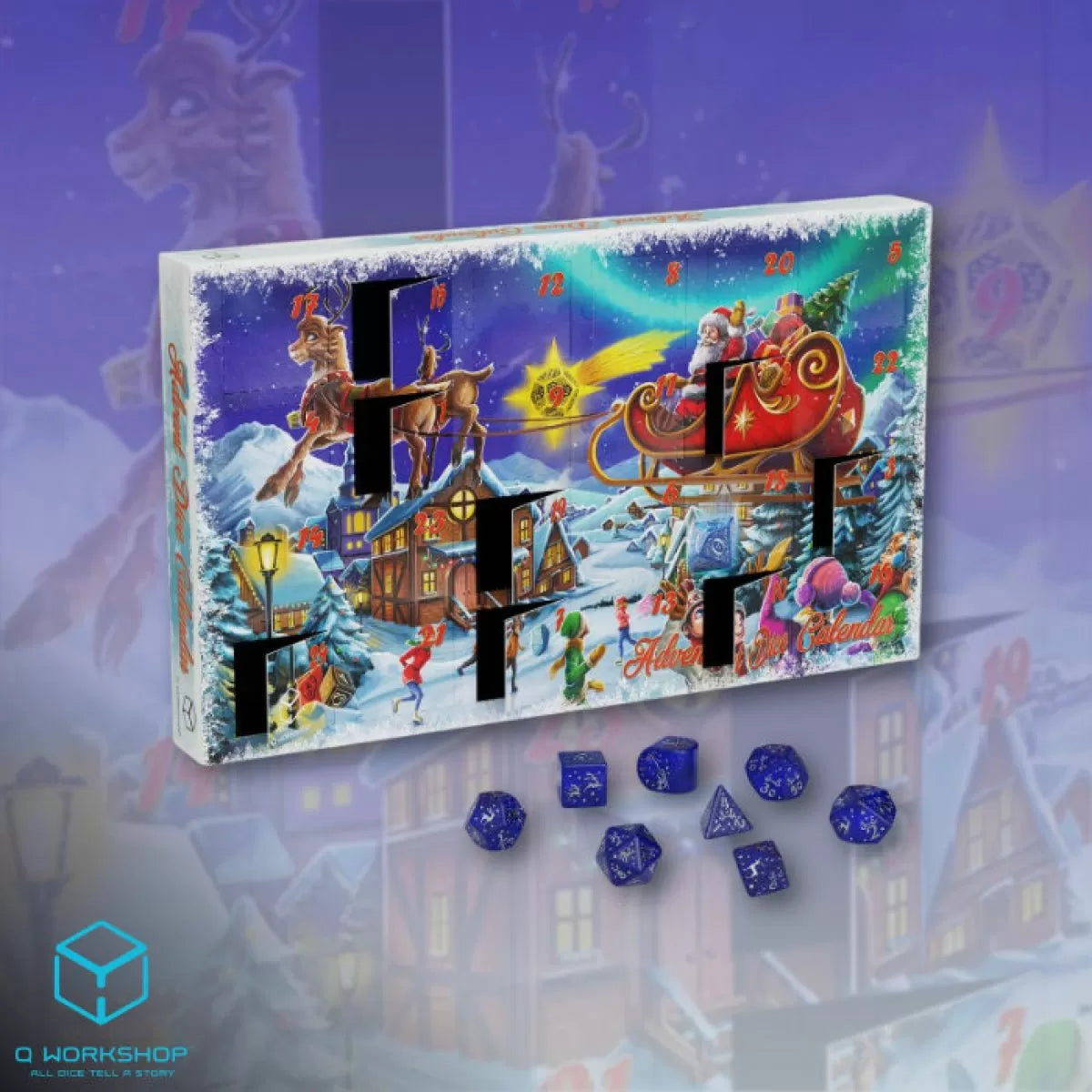 Q Workshop Advent Dice Calendar #04