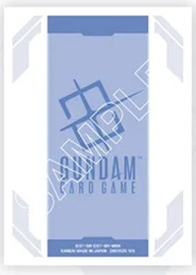Gundam Card Game: Official Sleeves [E01] - GUNDAM CARD GAME Logo