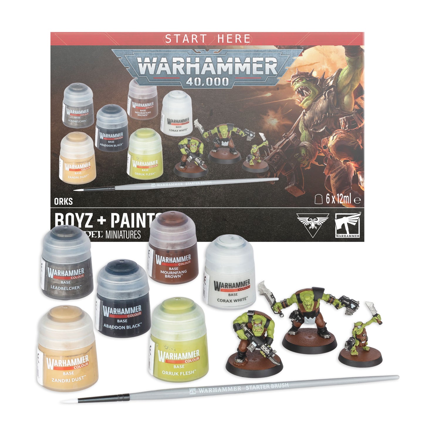 60-05 Orks: Boyz + Paints