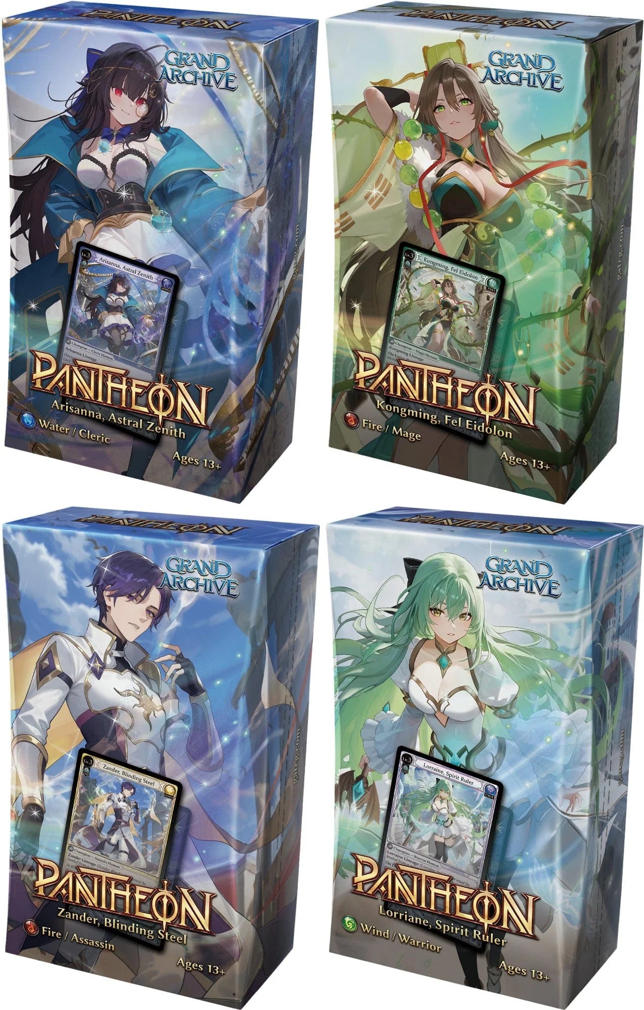 Grand Archive TCG: Pantheon Deck - Zander