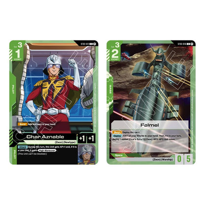Gundam Card Game: Gundam Assemble Starter Deck – Zeon's Rush [ST03A]