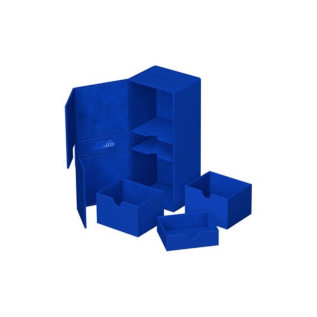 Ultimate Guard Twin Flip n Tray Deck Case 266+ Xenoskin Blue Deck Box