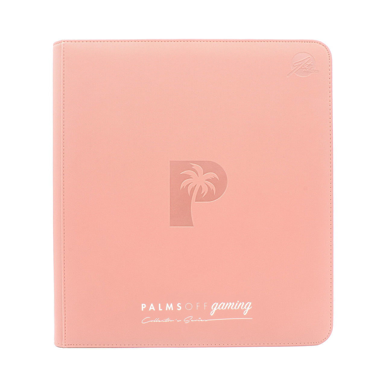 Collector's Series 12 Pocket Zip Trading Card Binder - Pink
