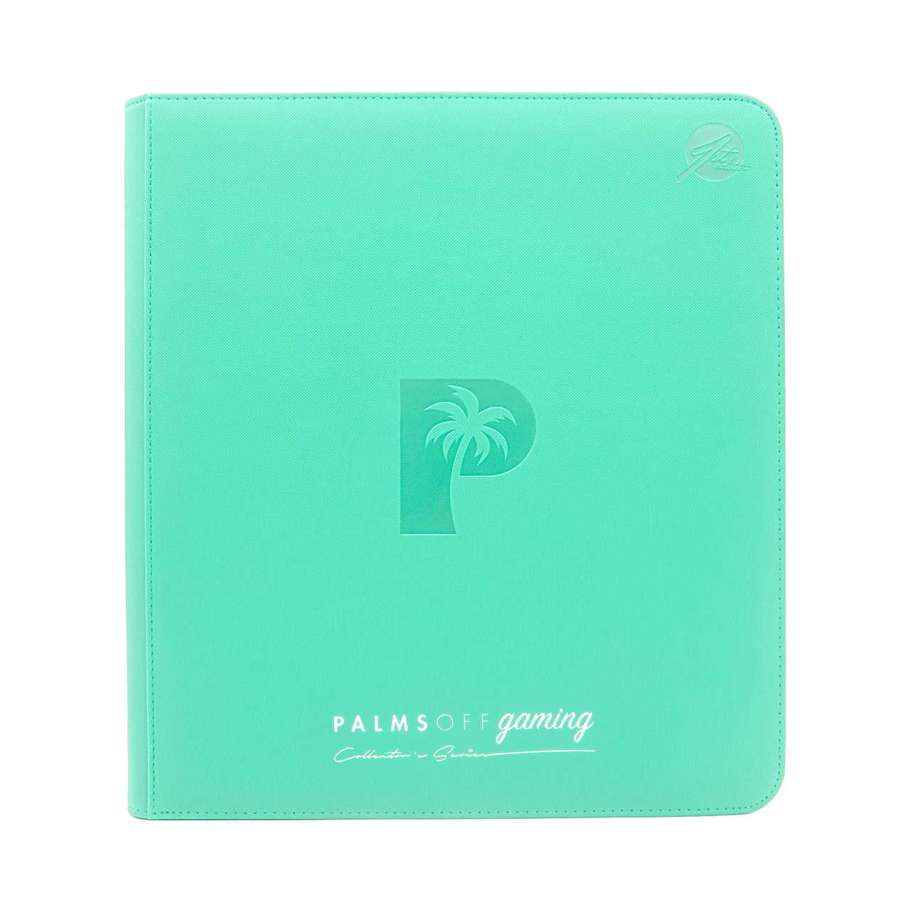 Collector's Series 12 Pocket Zip Trading Card Binder - TURQUOISE